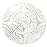 Asztalterítő bambusz 37,5 cm fehér ZF-004