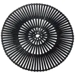 Asztalterítő bambusz 37,5 cm fekete ZF-004
