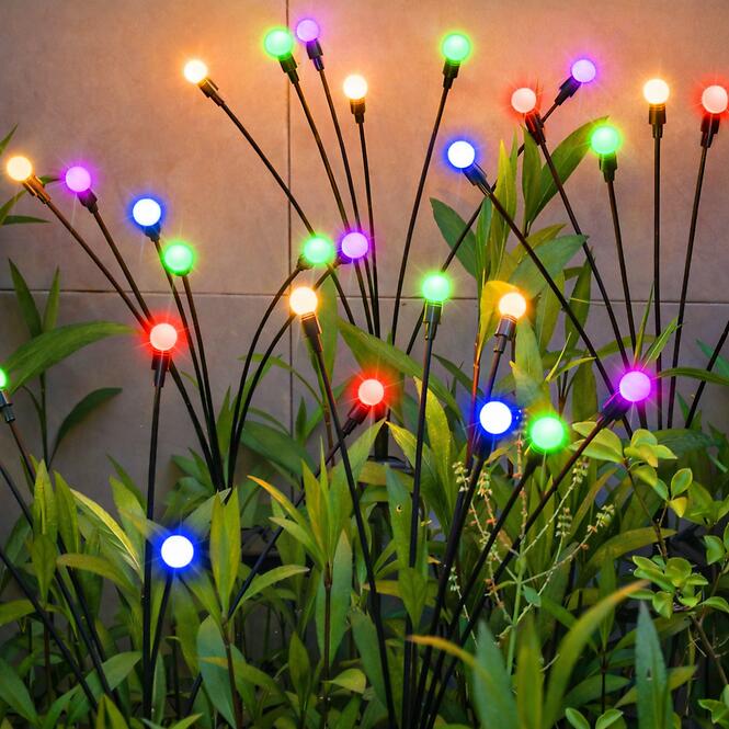 Napelemes lámpa  KULECZKI RGB VO2581