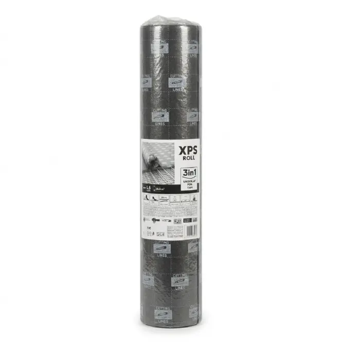Padlóalátét XPS ROLL 1,6 mm 20 m2 Promo