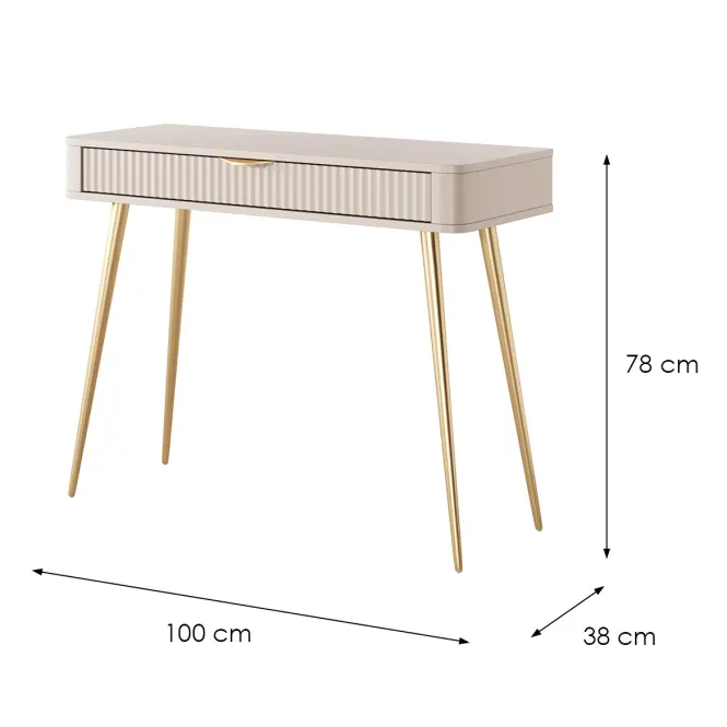 Fésülködő asztal  Lante Beige,2
