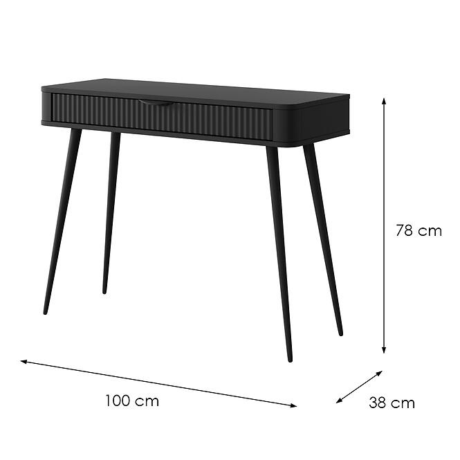Fésülködő asztal Lante Black