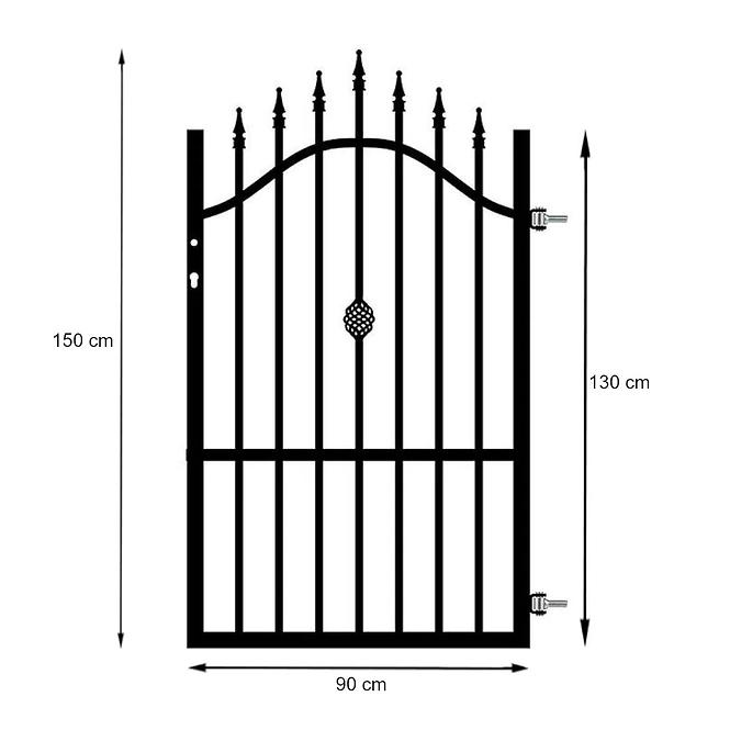 Kapu Marika 0,9x1,5m jobb /zn