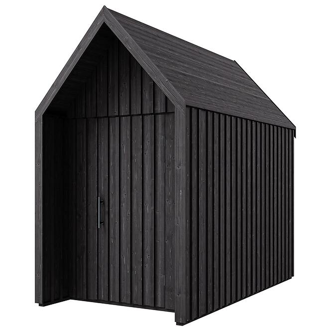Kert ház Swedish Barn 1622 fekete V1