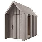 Kert ház Swedish Barn 1622 szürke V2