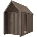 Kert ház Swedish Barn 1622 barna V3