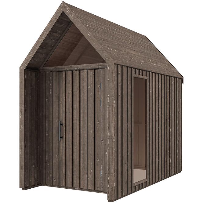 Kert ház Swedish Barn 1622 barna V3