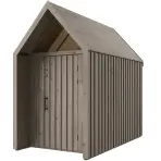 Kert ház Swedish Barn 1622 szürke V4