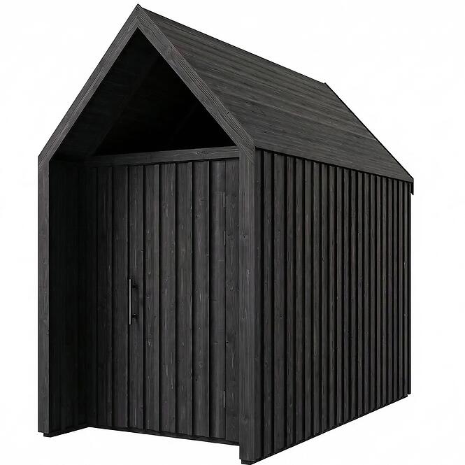 Kert ház Swedish Barn 1622 fekete V4
