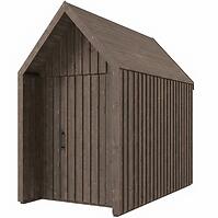 Kert ház Swedish Barn 1629 barna V1
