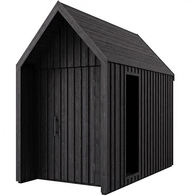Kert ház Swedish Barn 1629 fekete V2