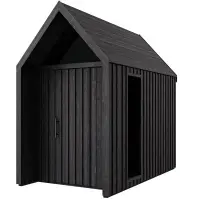 Kert ház Swedish Barn 1629 fekete V3