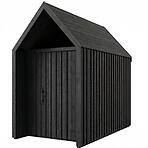 Kert ház Swedish Barn 1629 fekete V4