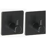 Horog fém fekete 2 db HK0095A