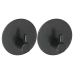 Horog fém fekete 2 db HK0127B