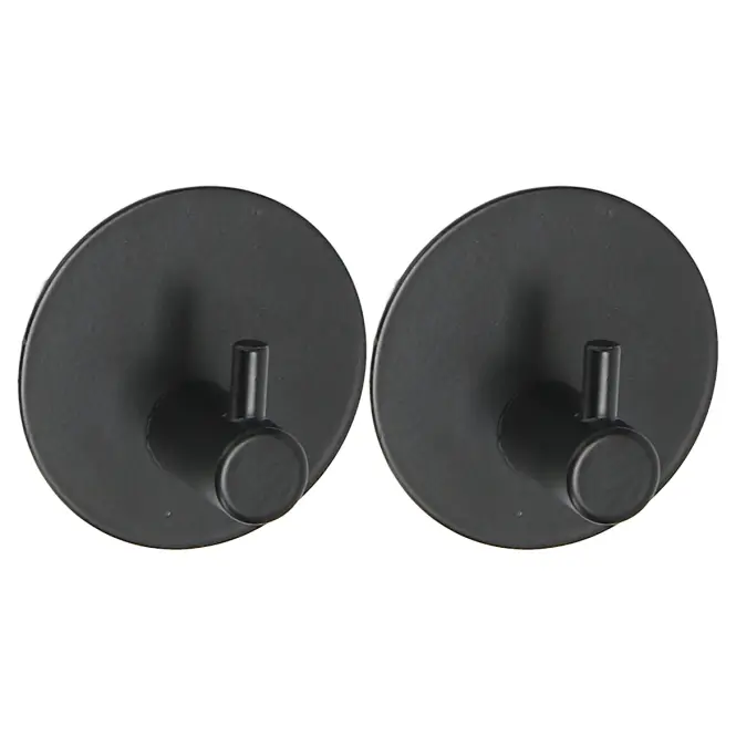 Horog fém fekete 2 db HK0127B