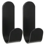 Horog fém fekete 2 db SHK0062B-A