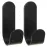 Horog fém fekete 2 db SHK0062B-A