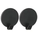 Horog fém fekete 2 db SHK0063A-A
