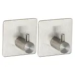 Horog fém ezüst 2 db BST0029AA-A