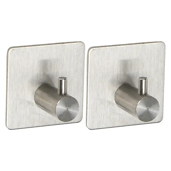 Horog fém ezüst 2 db BST0029AA-A