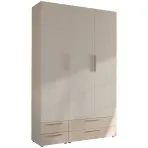 Szekrény Moduklix Set 10 Fehér/Homokszínű