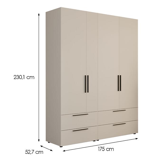 Szekrény Moduklix Set 14 Fehér