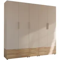 Szekrény Moduklix Set 22 Homokszínű/ Tölgy Mauvella