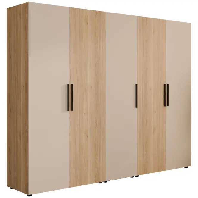 Szekrény Moduklix Set 24 Tölgy Mauvella/Homokszínű