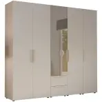 Szekrény Moduklix Set 27 Fehér/Homokszínű