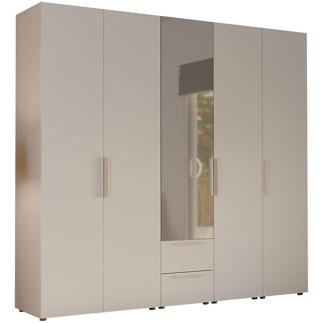 Szekrény Moduklix Set 27 Fehér/Homokszínű