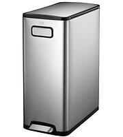 Szemetes Eko Ecofly 20+20l inox mat 937740