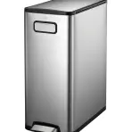 Szemetes Eko Ecofly 45l inox mat 937745