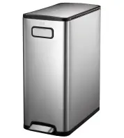 Szemetes Eko Ecofly 45l inox mat 937745