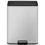 Szemetes Eko Essential 20+20l inox mat 822840