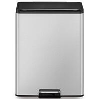 Szemetes Eko Essential 20+20l inox mat 822840