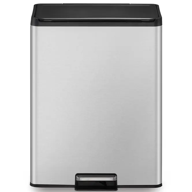Szemetes Eko Essential 20+20l inox mat 822840