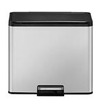 Szemetes Eko Essential 20+9l inox mat 822829