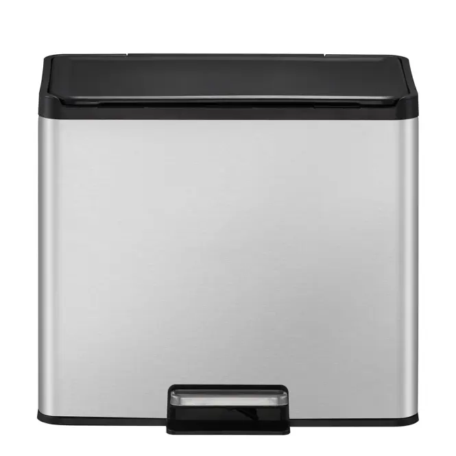 Szemetes Eko Essential 20+9l inox mat 822829
