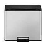 Szemetes Eko Essential 9+9+9l inox mat 822827
