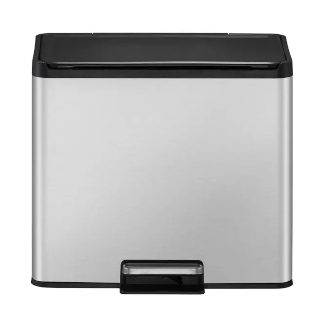 Szemetes Eko Essential 9+9+9l inox mat 822827