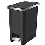 Szemetes Eko Hana slim 10l fekete 637710