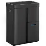 Szemetes Eko Mirage plus 30+15+15l fekete 933860