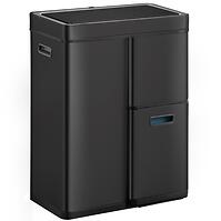 Szemetes Eko Mirage plus 30+15+15l fekete 933860