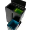 Szemetes Eko Mirage plus 30+15+15l fekete 933860,2
