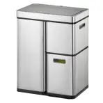 Szemetes Eko Mirage plus 30+15+15l inox 933860