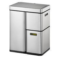 Szemetes Eko Mirage plus 30+15+15l inox 933860