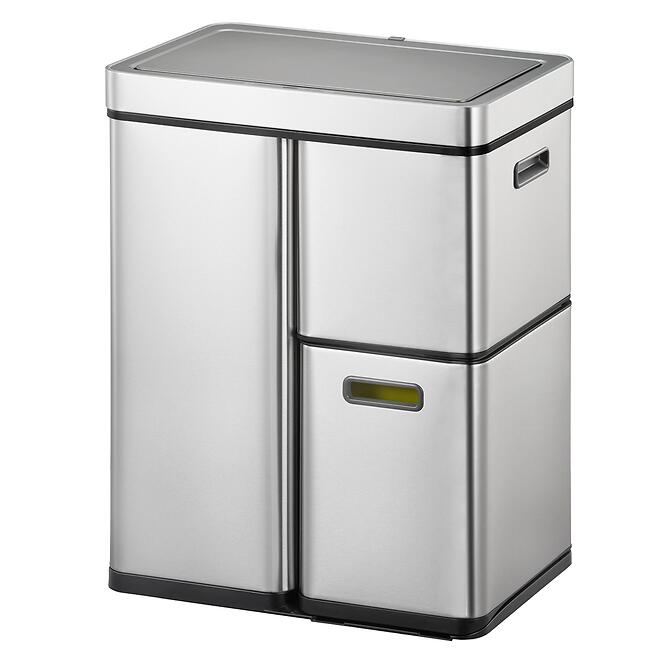 Szemetes Eko Mirage plus 30+15+15l inox 933860
