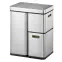 Szemetes Mirage plus 30+15+15l inox 933860