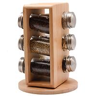 Bambusz fűszertartó 16*22cm sh02616b
